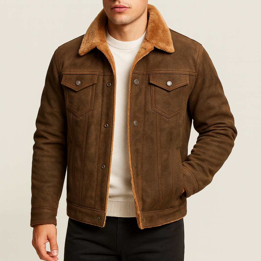 Beckett | Wrexham Shearling Leather Jacket