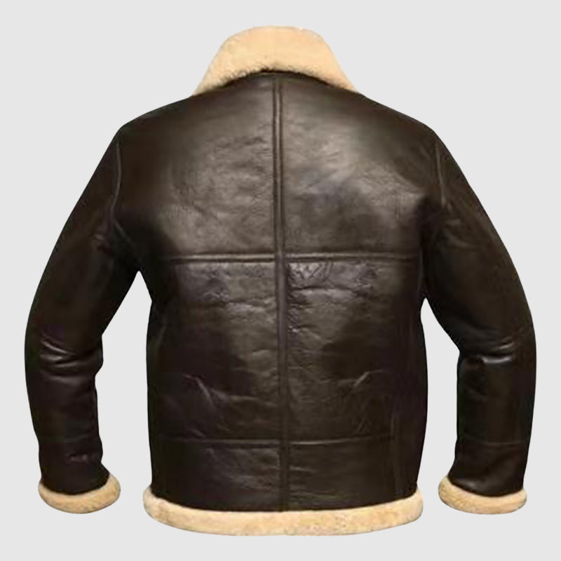 Beckett | Brown PU Leather Jacket