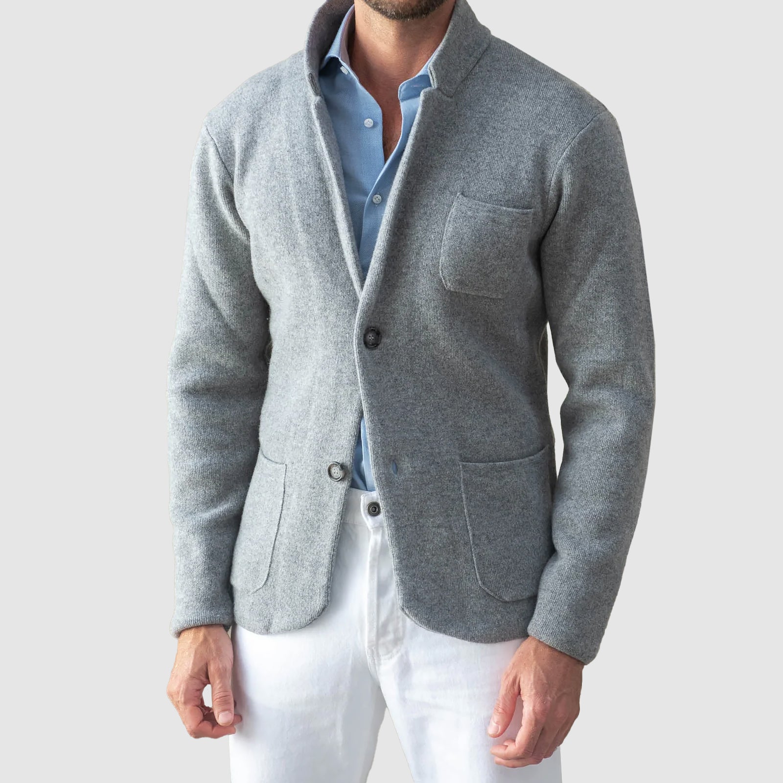 Beckett | Elegant Knitted Jacket