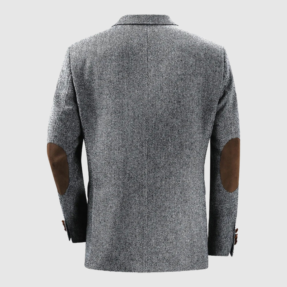 Beckett | Herringbone Tailored Blazer