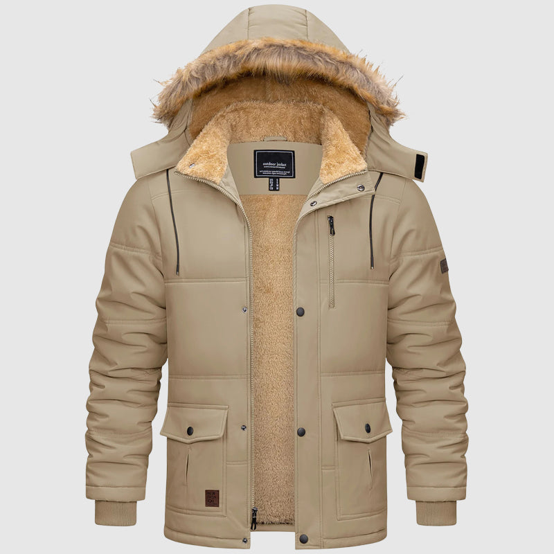 Beckett | Fleece Hooded Winter Parka