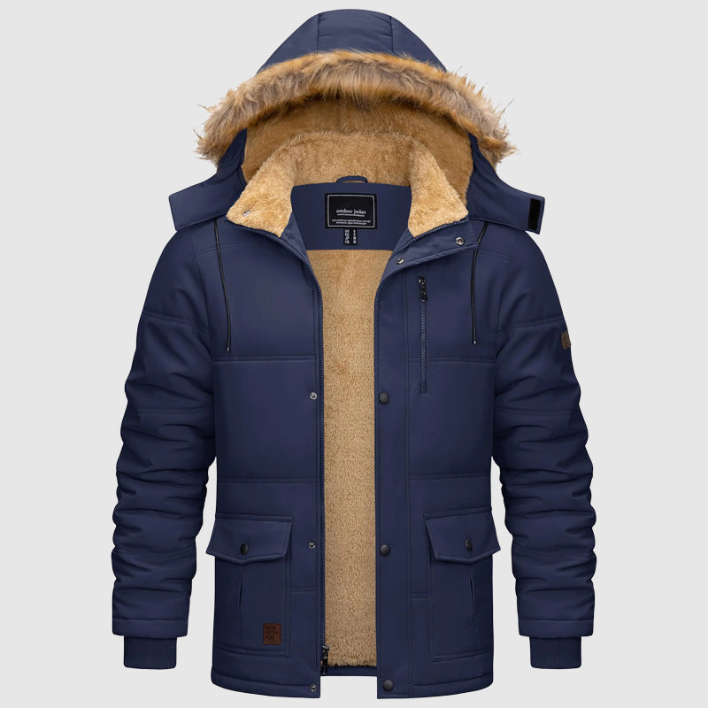 Beckett | Fleece Hooded Winter Parka