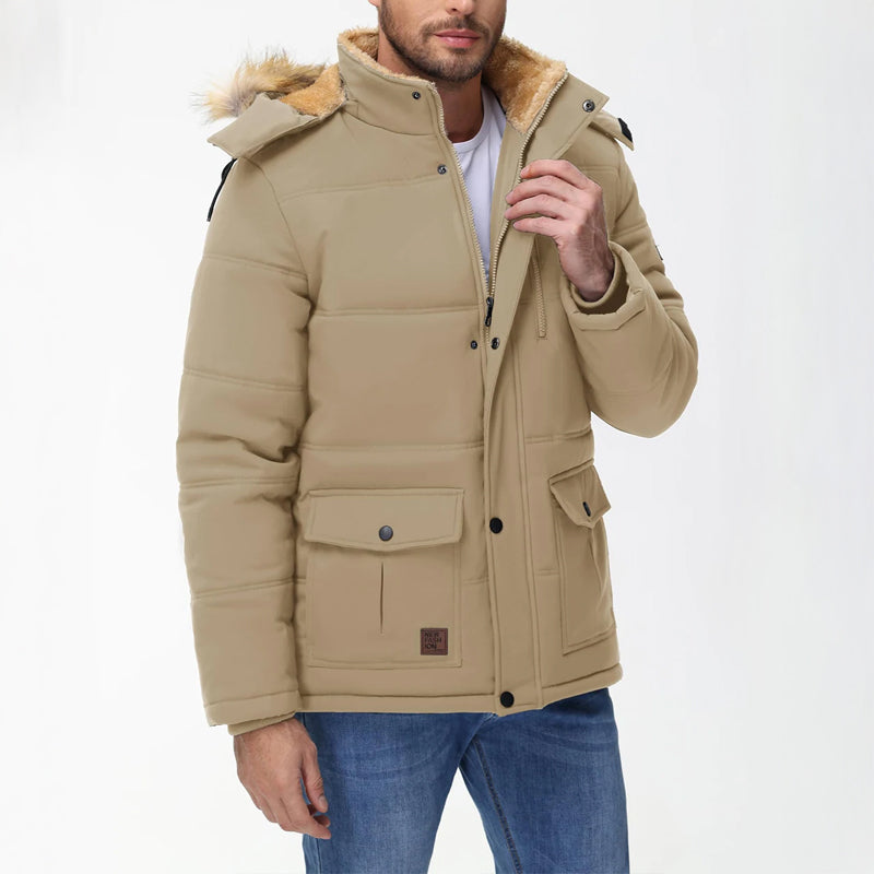 Beckett | Fleece Hooded Winter Parka
