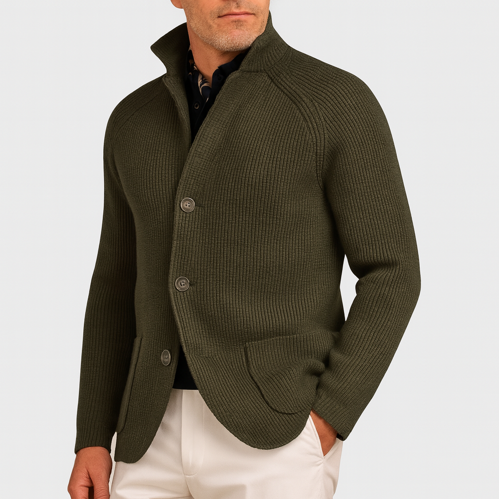 Beckett | Leonardo Knitted Cardigan Blazer