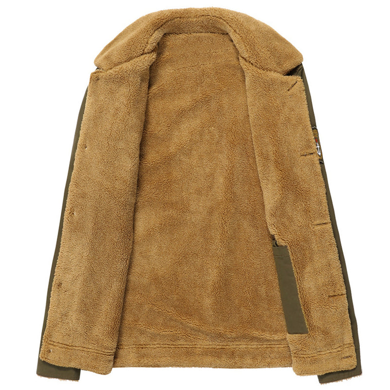 Beckett | Cotton Sherpa Lined Jacket