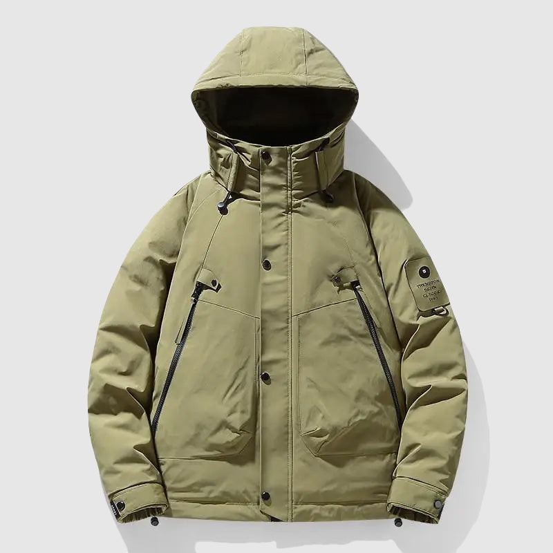 Beckett | Down-Filled Hooded Jacket