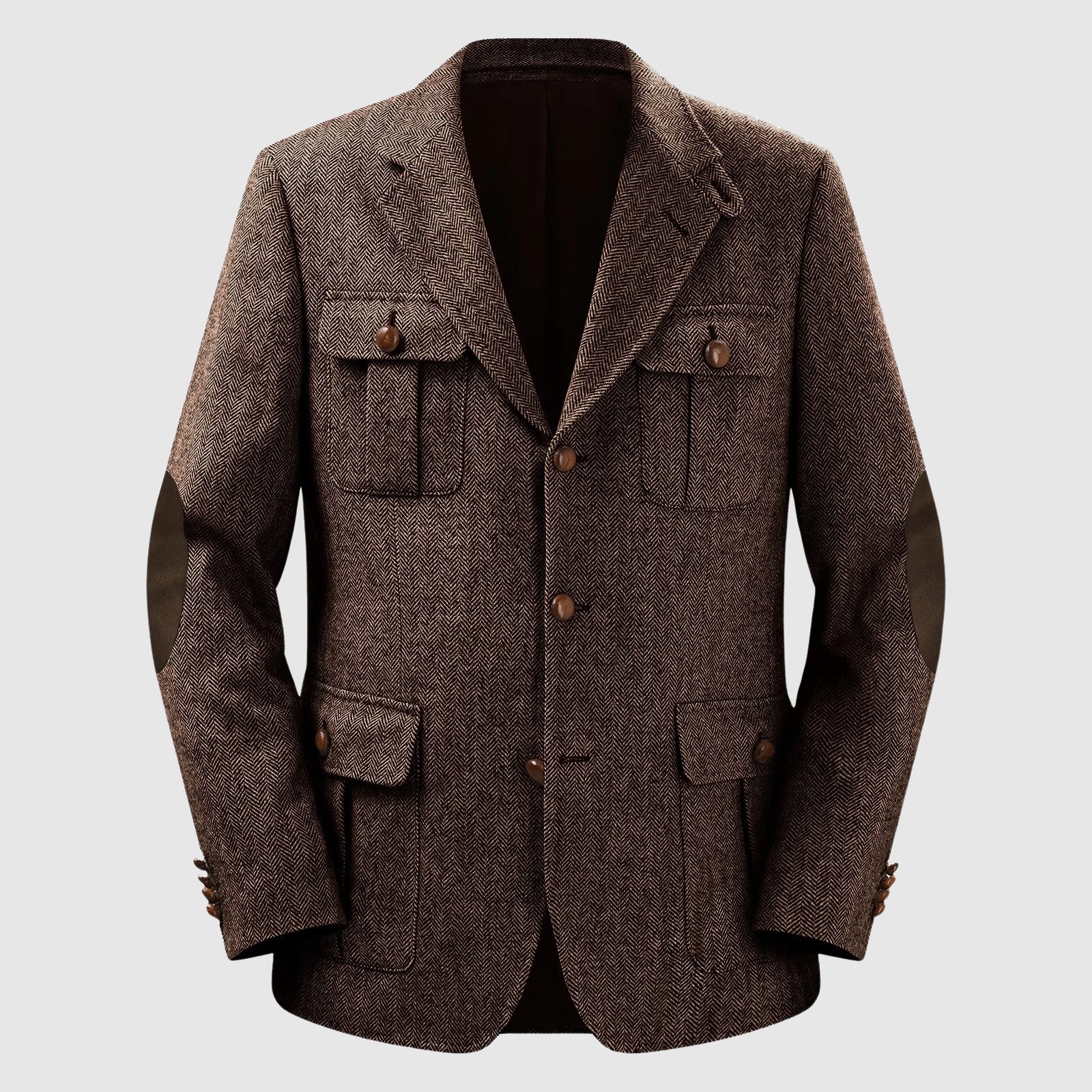 Beckett | Herringbone Tailored Blazer