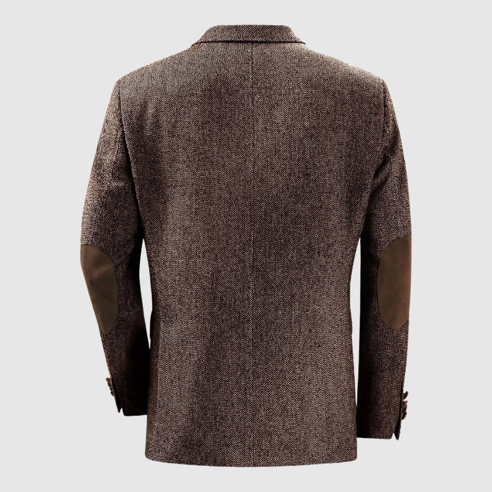 Beckett | Herringbone Tailored Blazer