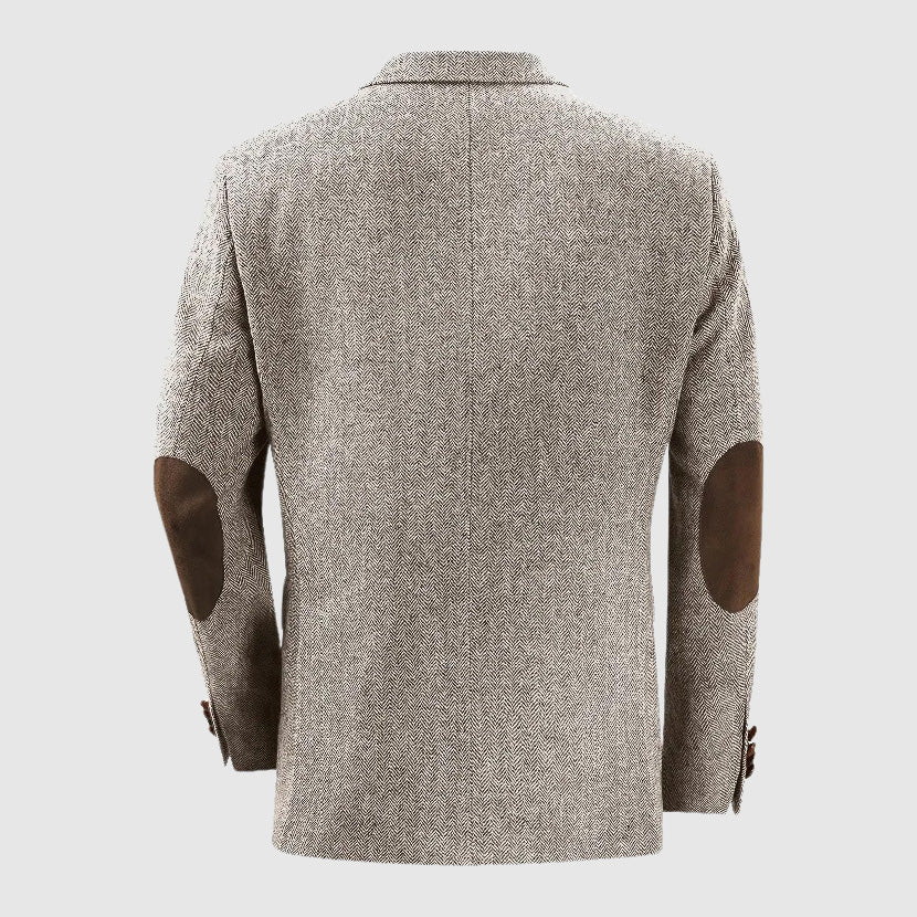 Beckett | Herringbone Tailored Blazer