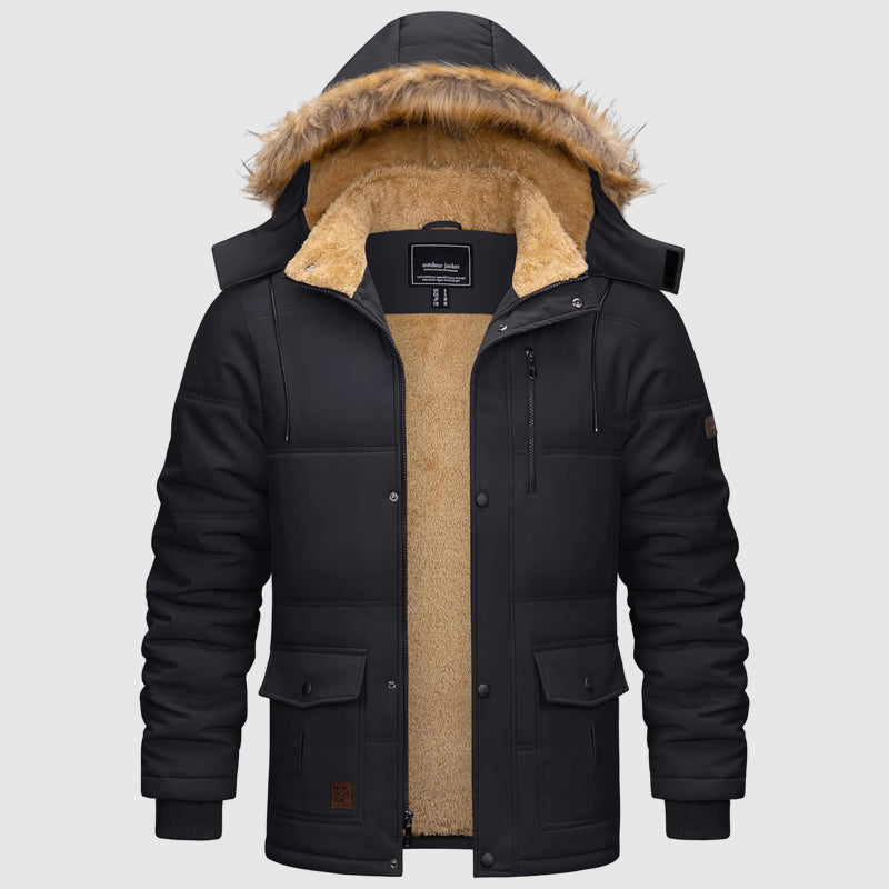 Beckett | Fleece Hooded Winter Parka