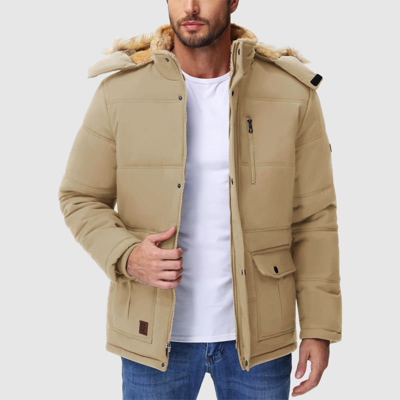 Beckett | Fleece Hooded Winter Parka