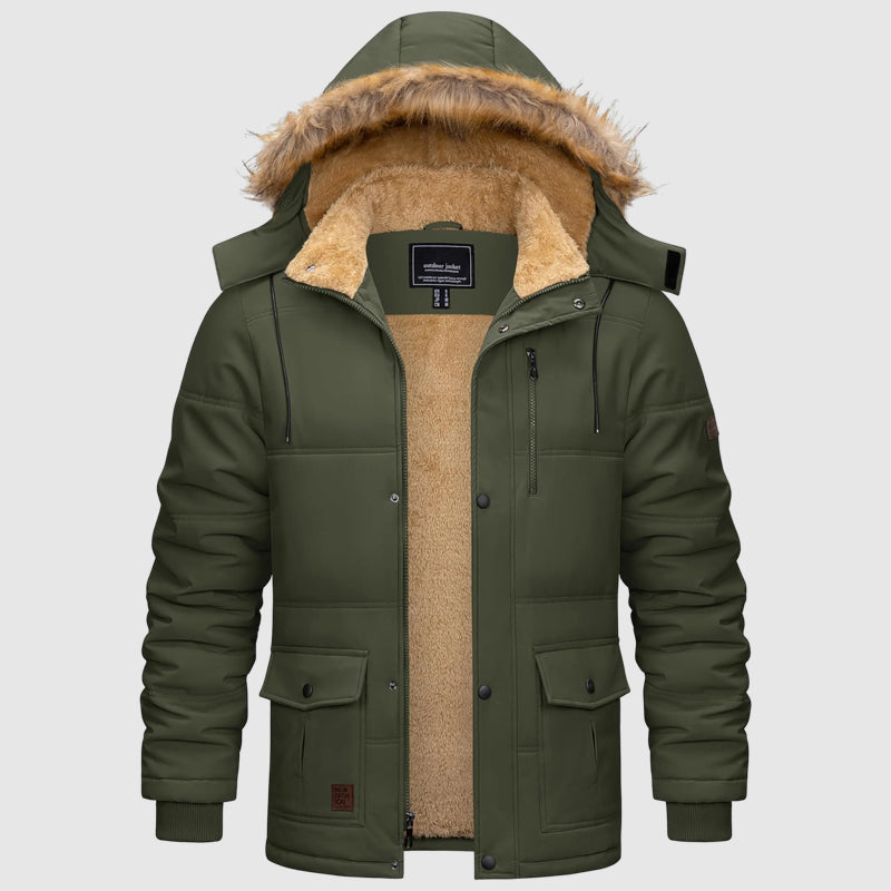 Beckett | Fleece Hooded Winter Parka