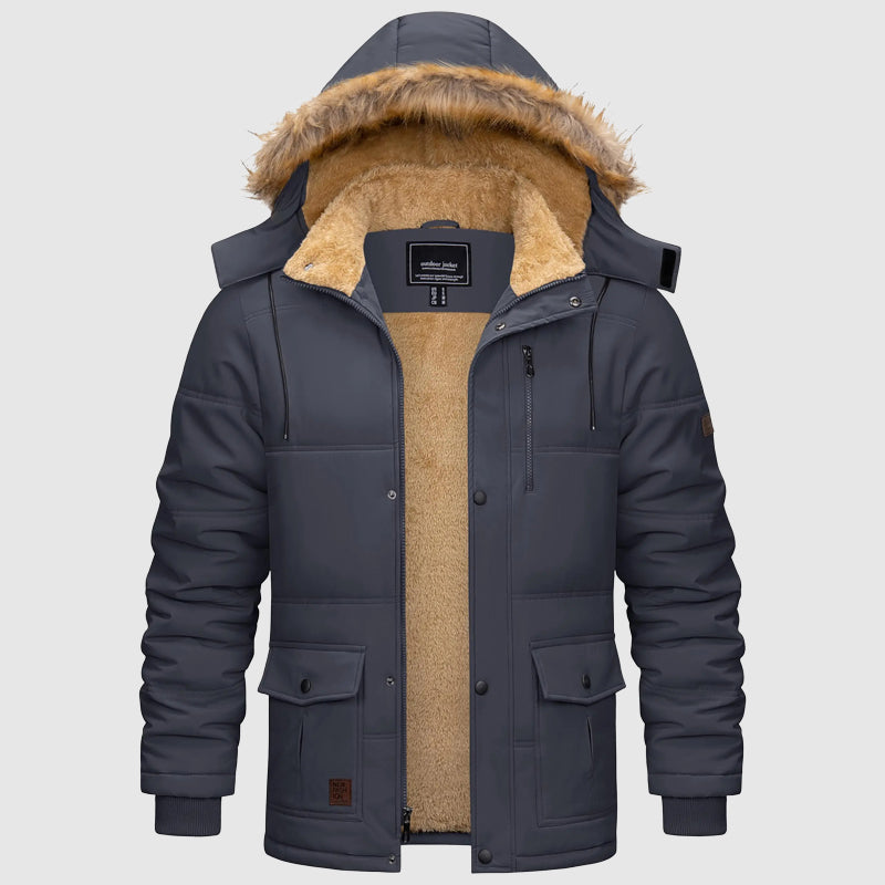 Beckett | Fleece Hooded Winter Parka