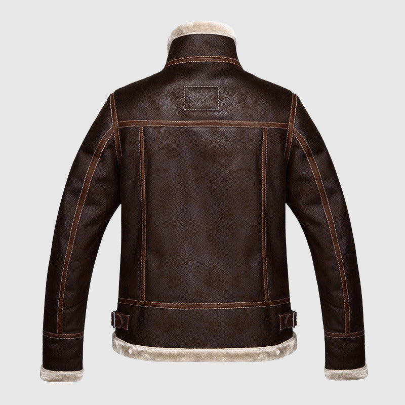 Beckett | Vintage Leather Bomber Jacket