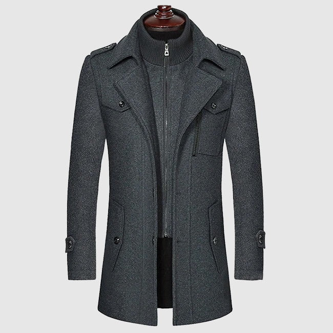 Beckett | Verdant Wool Coat